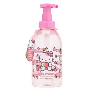 HELLO KITTY multi 19.6oz Pink Lychee Scented Foaming Hand Soap